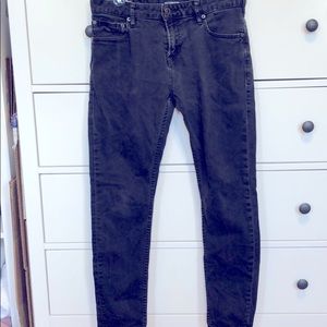 Men's Scotch & Soda Skim super-slim black jeans